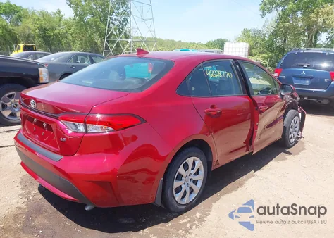 2022 Toyota Corolla Le from USA, damaged, VIN JTDEPMAE4NJ206314